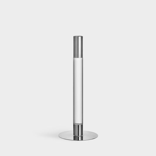 Lumiere Candlestick Silver Medium