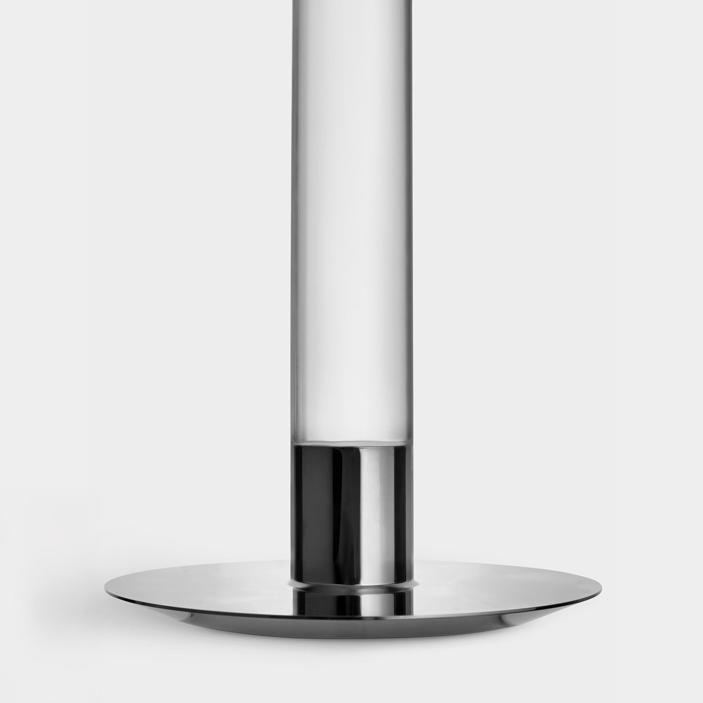 Lumiere Candlestick Silver Medium