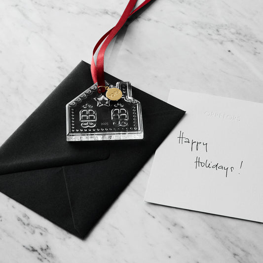 2025 Annual Holiday Ornament Gingerbread House