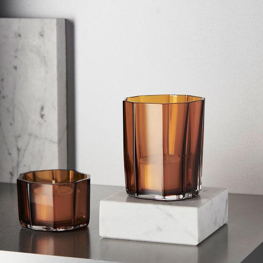 Reed Votive Amber Small