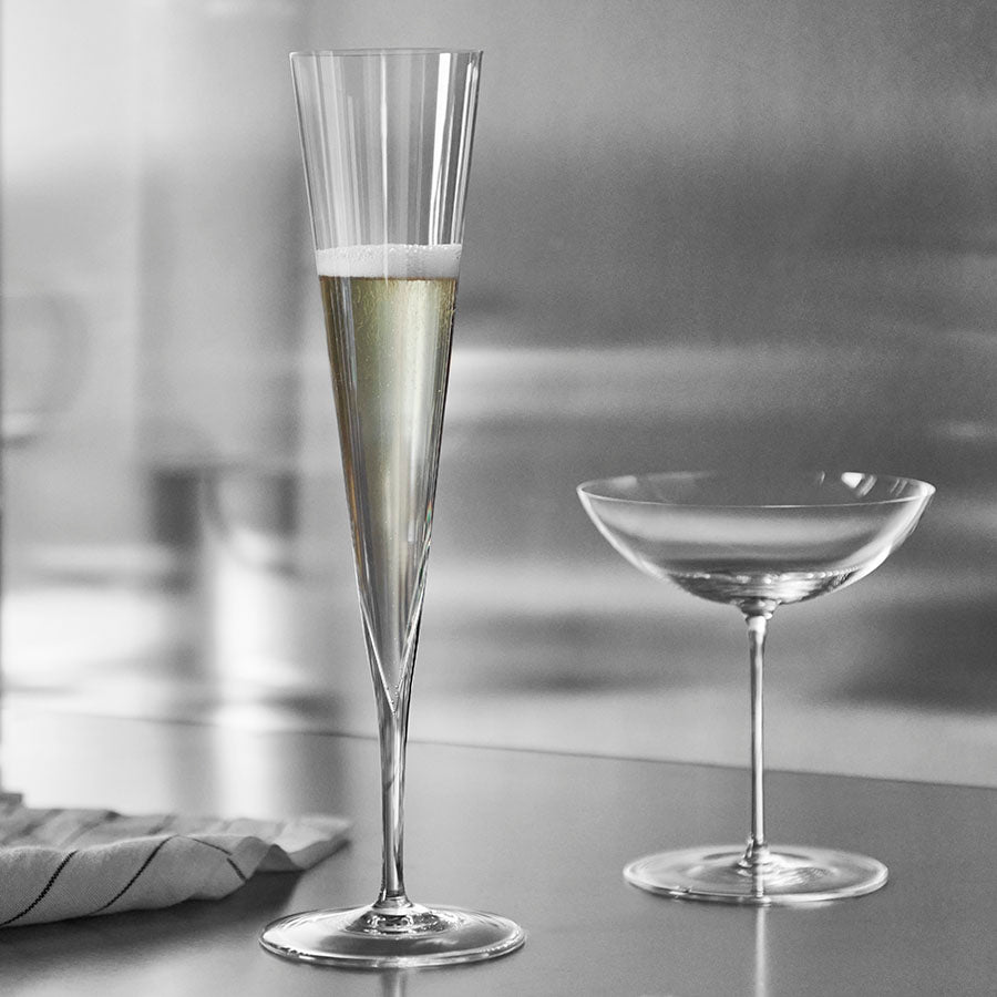 Geometry Champagne - Set of 2