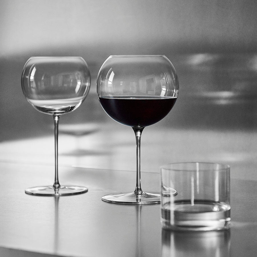 Geometry Red Wine - Set of 2