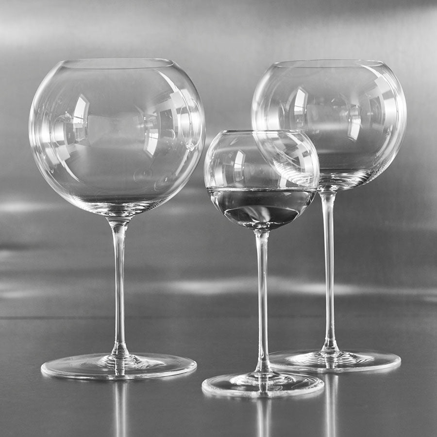 Geometry Red Wine - Set of 2