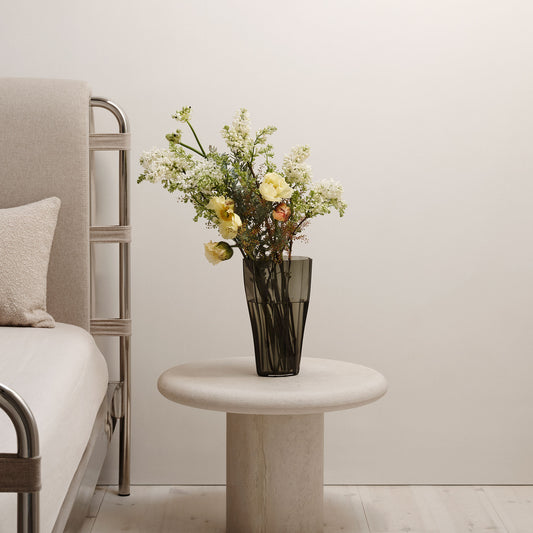 Reed Vase Moss Green Medium