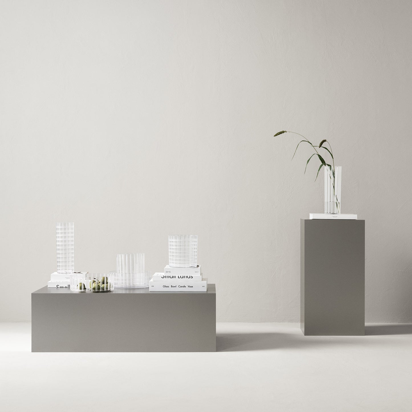 Cut In Number Stripes Bowl Small