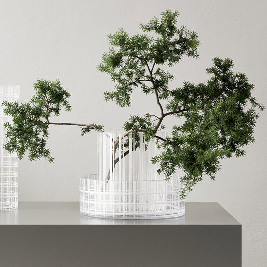 Cut In Number Checkered Bowl