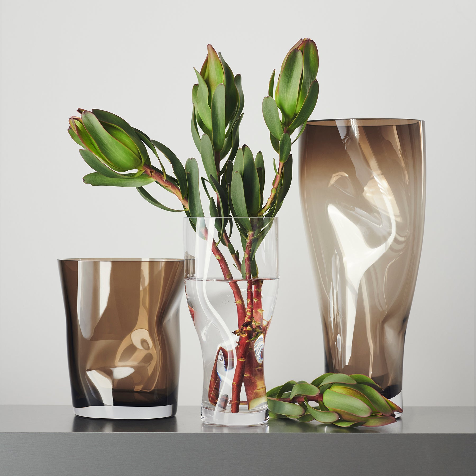 Squeeze Clear Vase Small