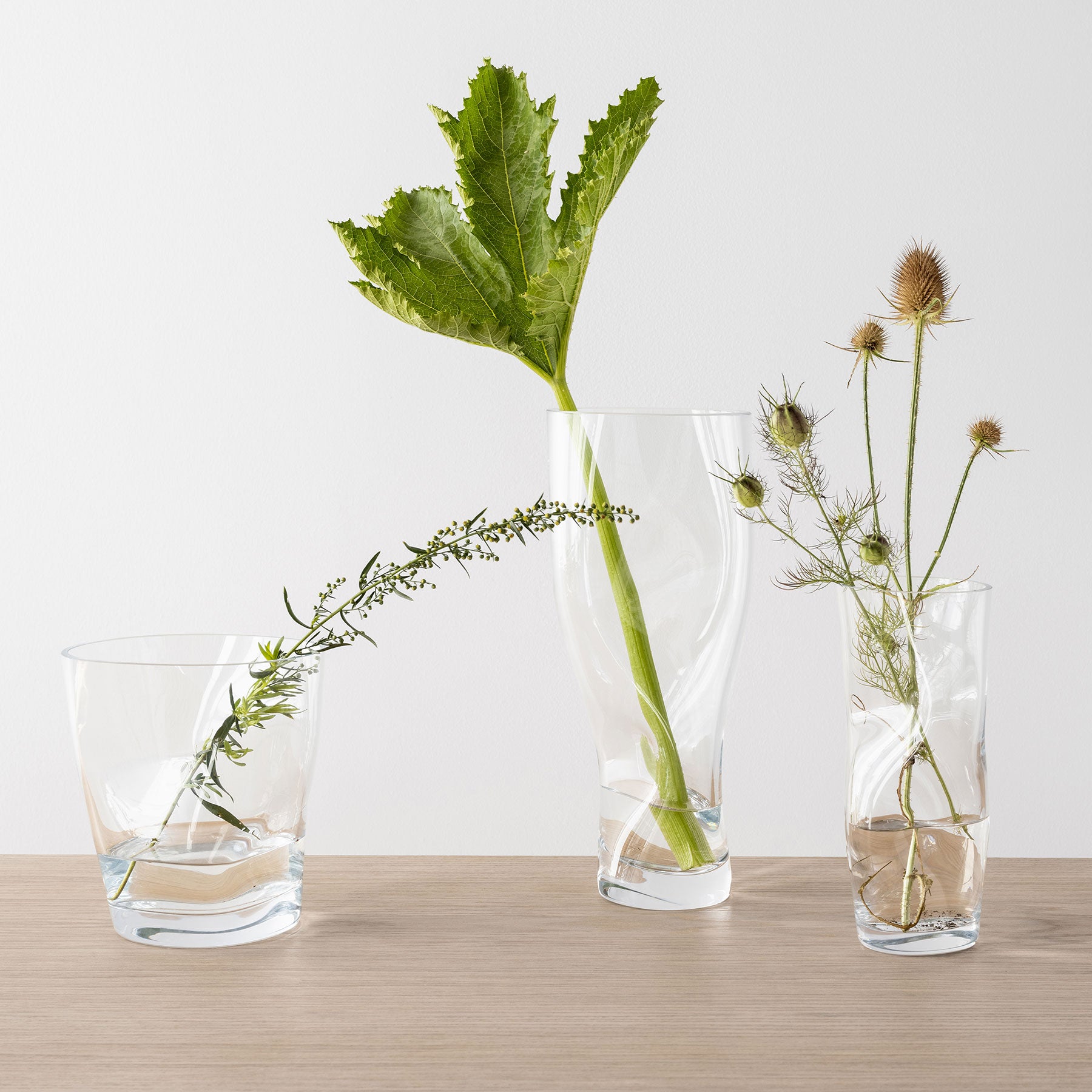Squeeze Clear Vase Small
