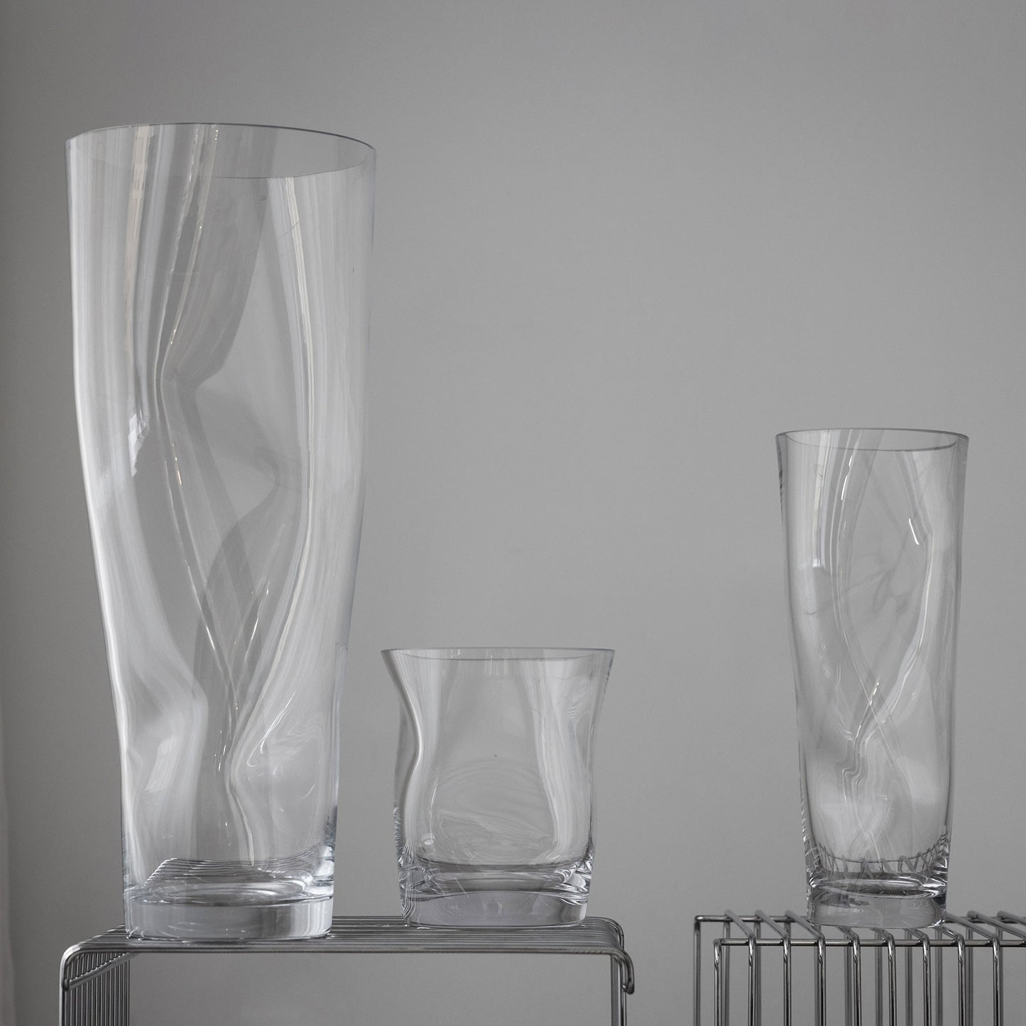 Squeeze Clear Vase Tall
