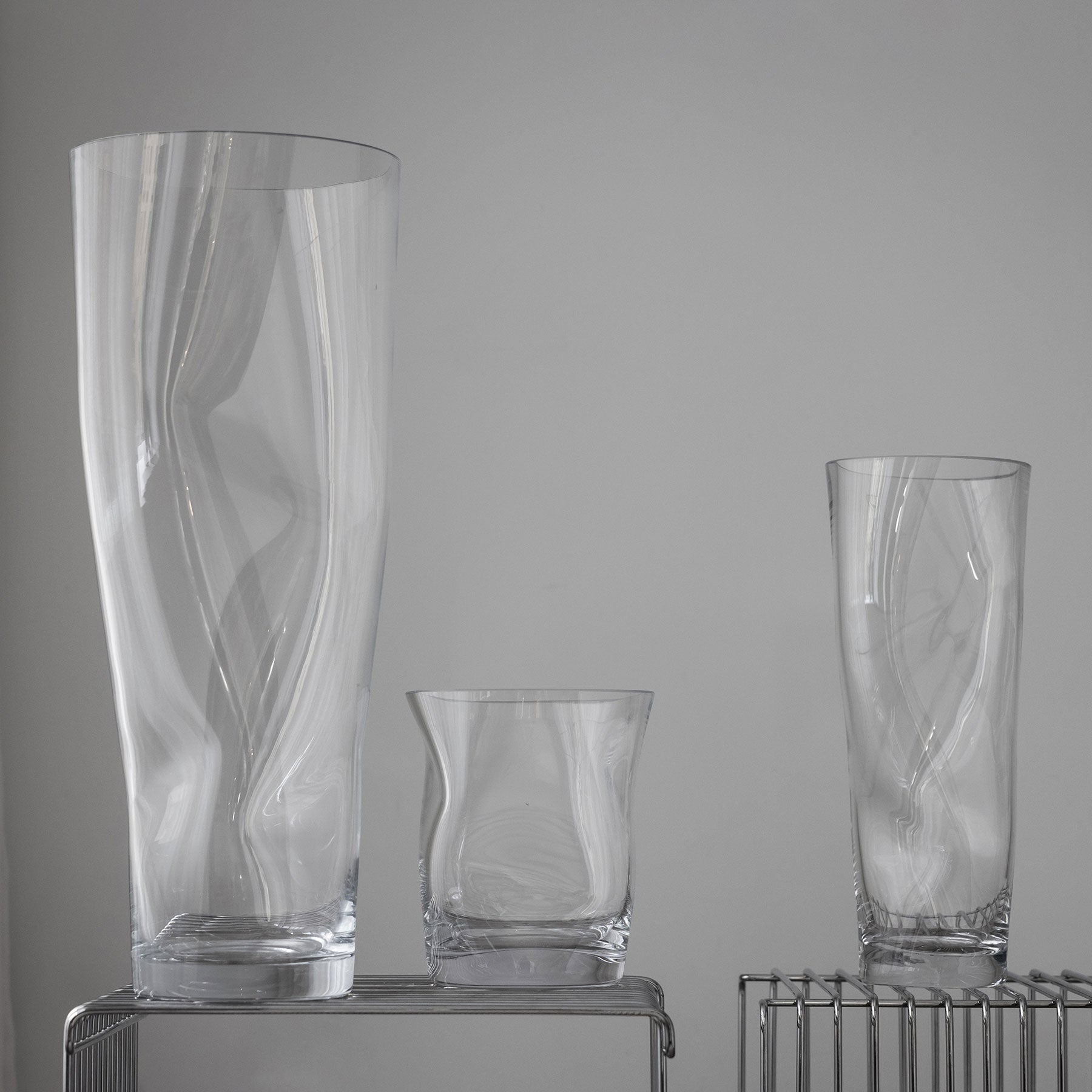 Squeeze Clear Vase Tall