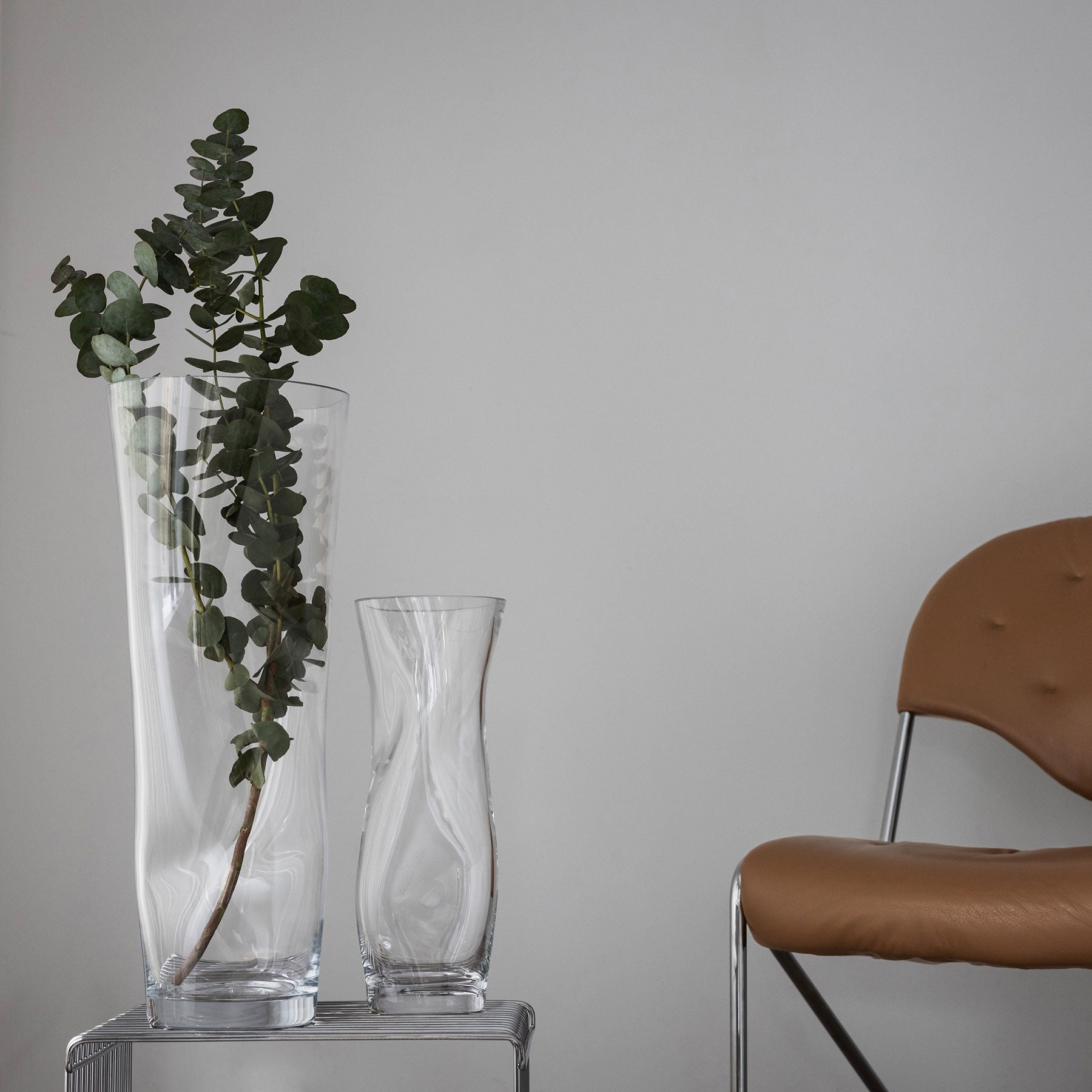 Squeeze Clear Vase Tall