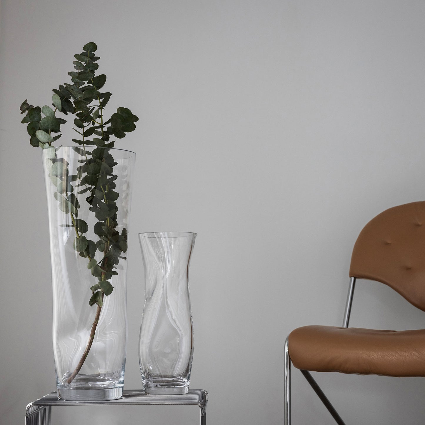 Squeeze Clear Vase Tall