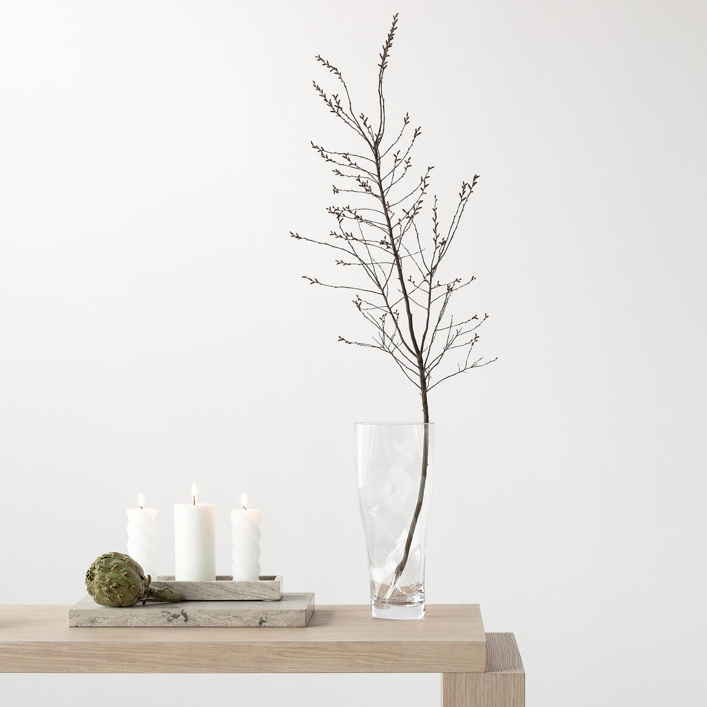 Squeeze Clear Vase Tall