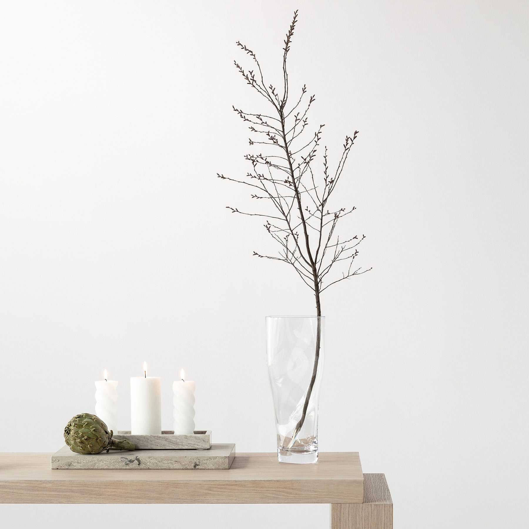 Squeeze Clear Vase Tall