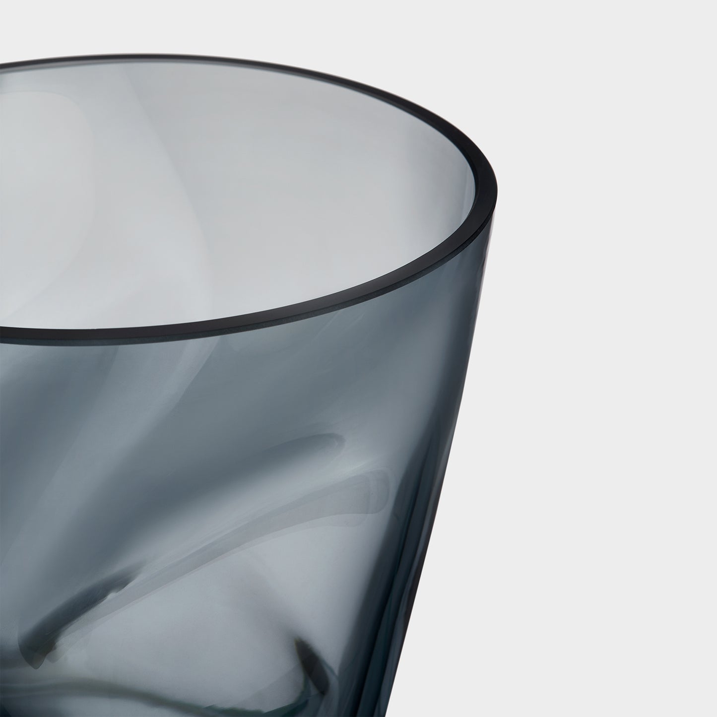 Squeeze Blue/Gray Tulip Vase