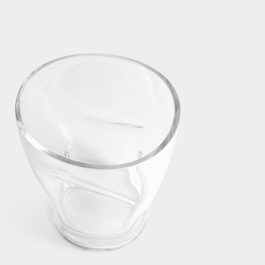 Squeeze Clear Tulip Vase