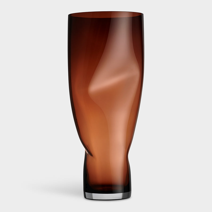 Squeeze Vase Sunset Brown XL