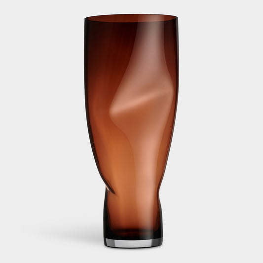 Squeeze Vase Sunset Brown XL