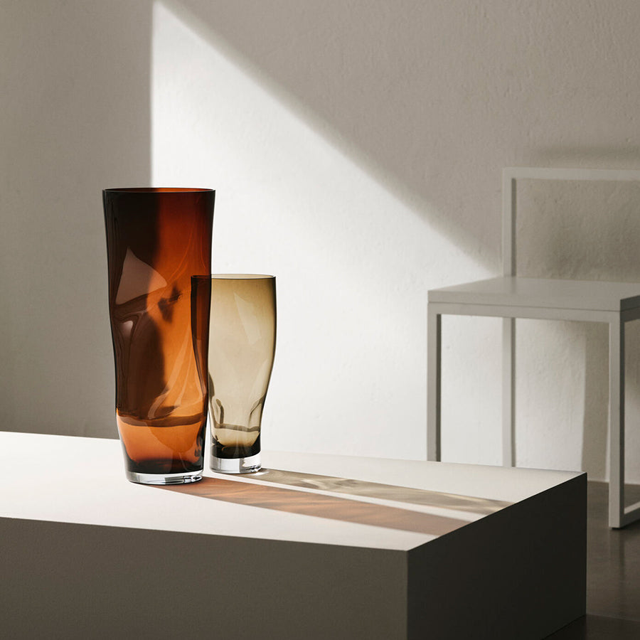 Squeeze Vase Sunset Brown XL