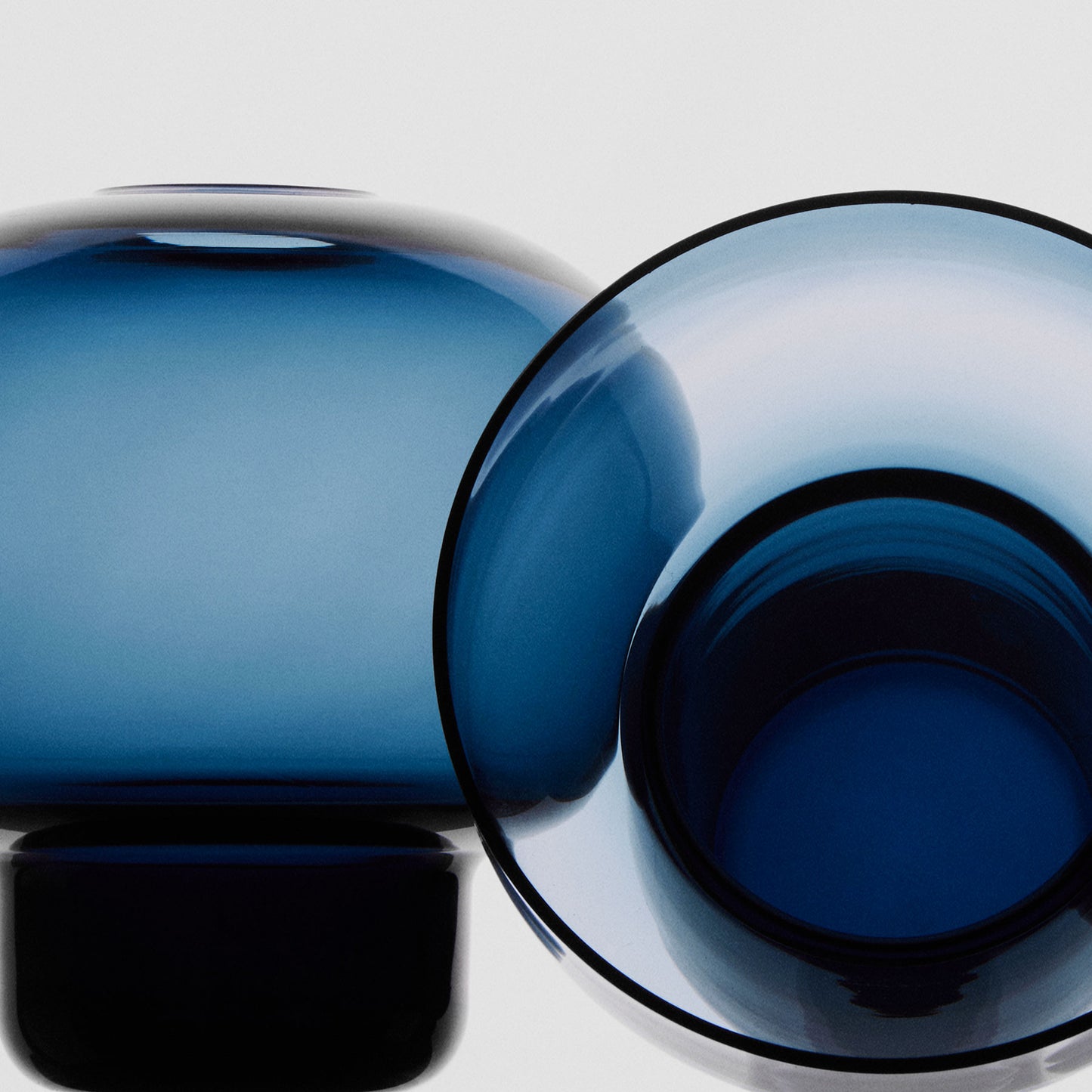 Midsummer Vases Midnight Blue Mini Set Of 7 Ltd