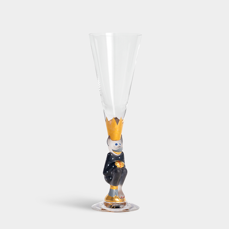Sparkling Devil Champagne Dark Gray