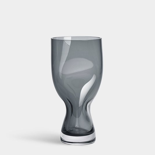 Squeeze Blue/Gray Vase Small