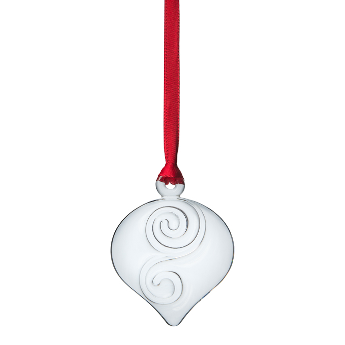 HOLLY DAYS CHRISTMAS BALL CLEAR