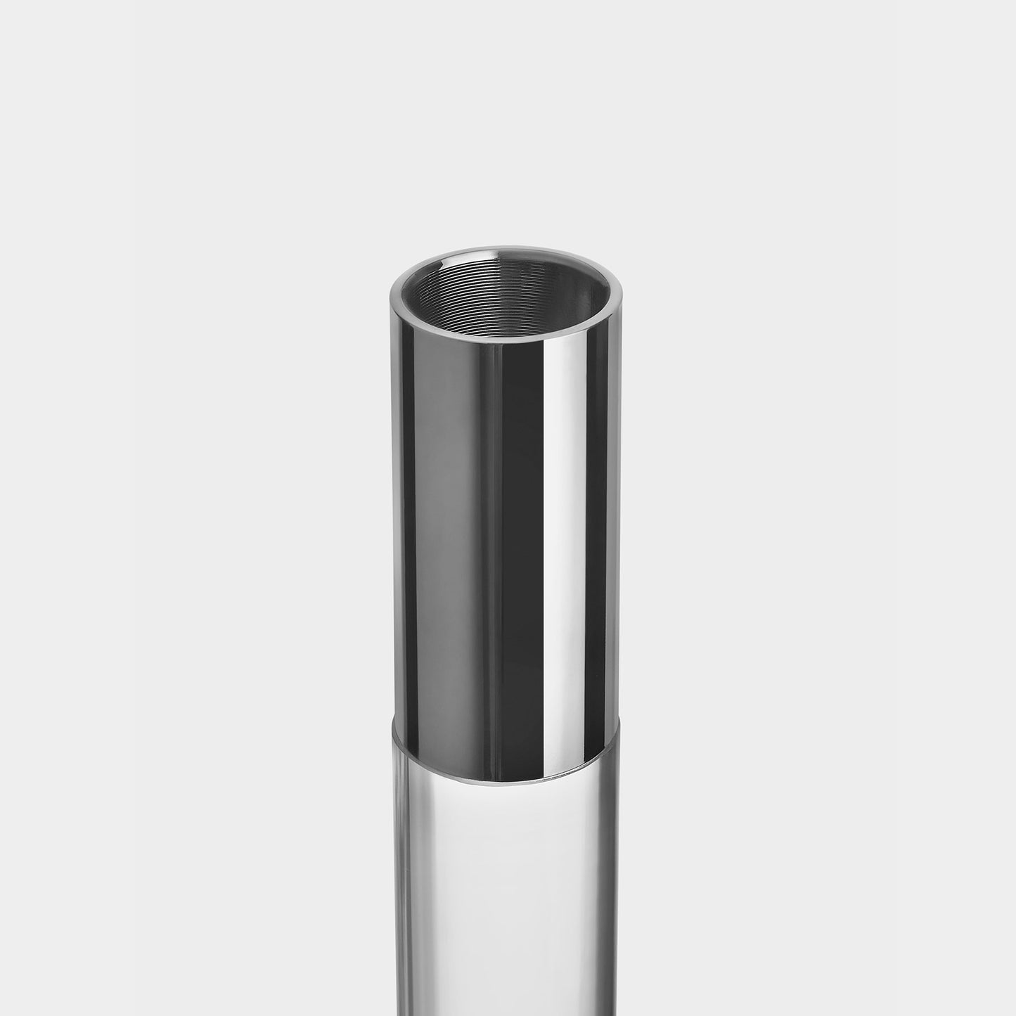 Lumiere Candlestick Silver Large
