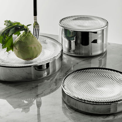 Array Dish Silver High