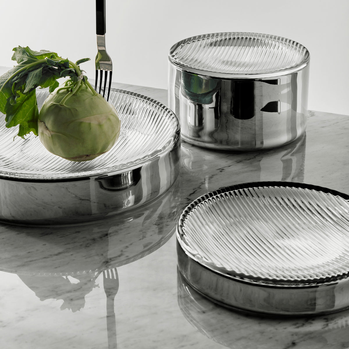 Array Dish Silver Small