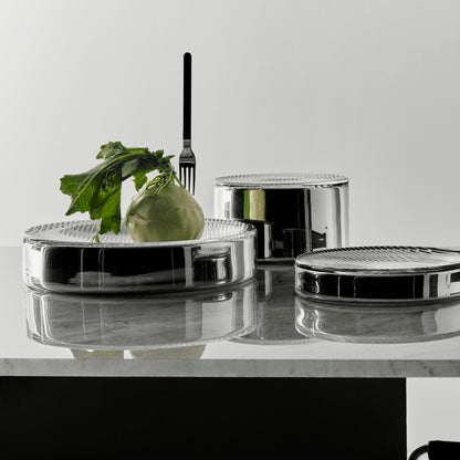 Array Dish Silver Large