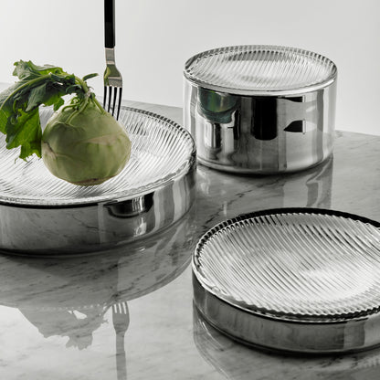 Array Dish Silver Large