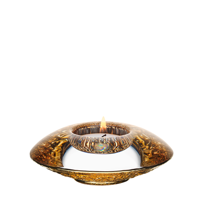 Discus Gold Votive Small - Set of 2