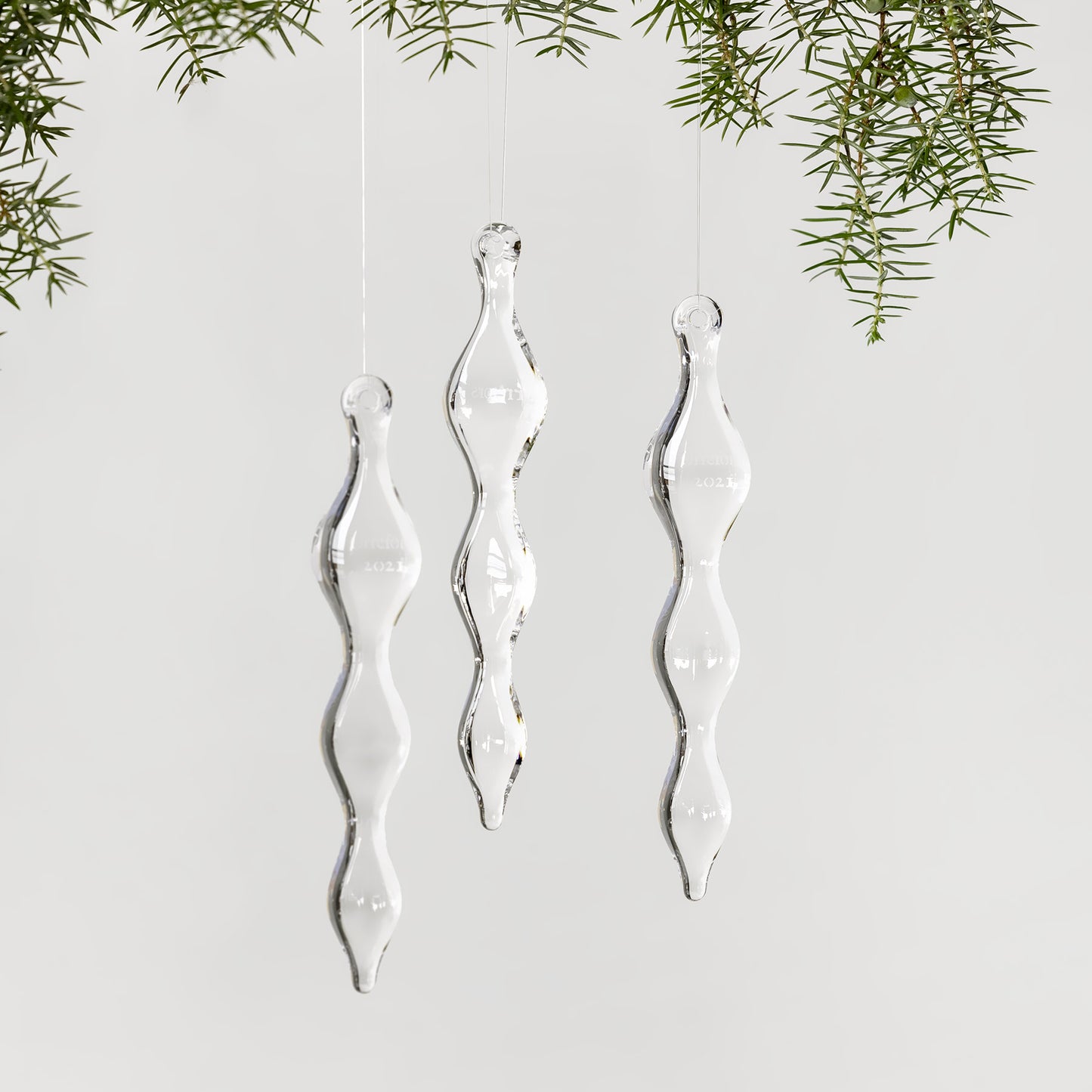 Annual Ornament Icicle 2021