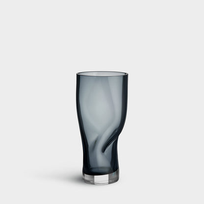 Squeeze Blue/Gray Vase Small