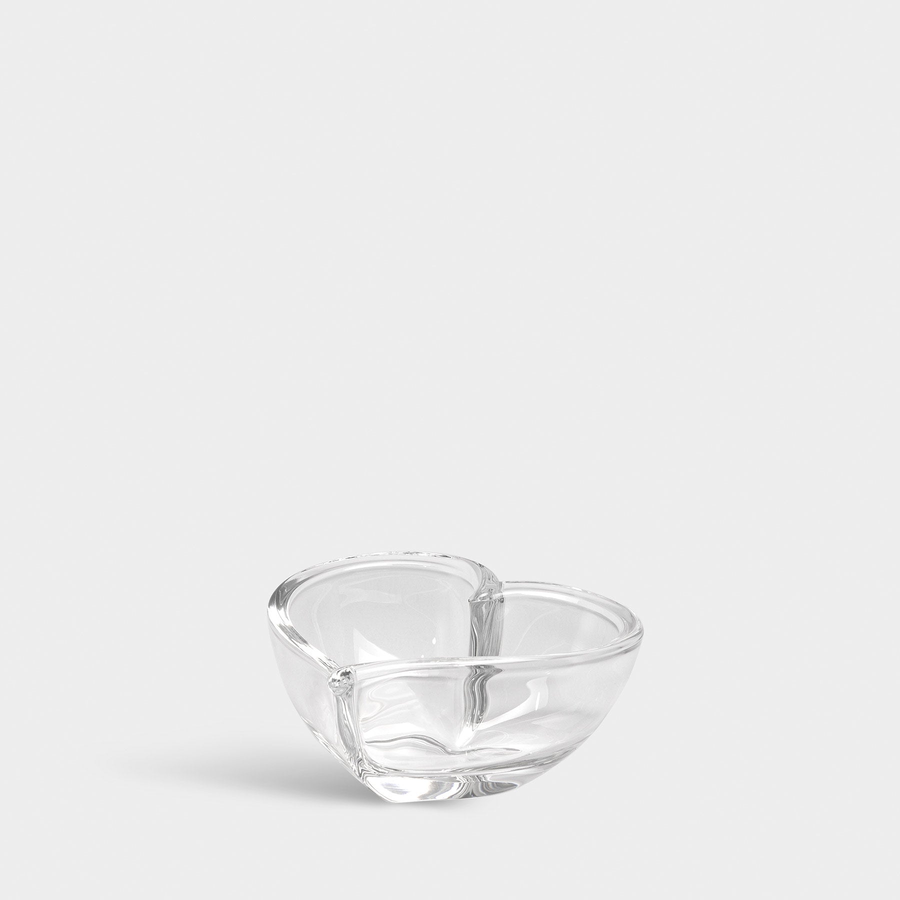 Orrefors Heart Bowl Votive Candle Tea Light Candy Heart-shaped