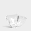 Heart Shaped bowl on a light gray background