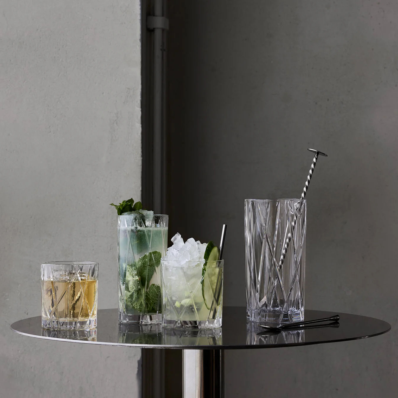 City Old Fashioned Set of 4