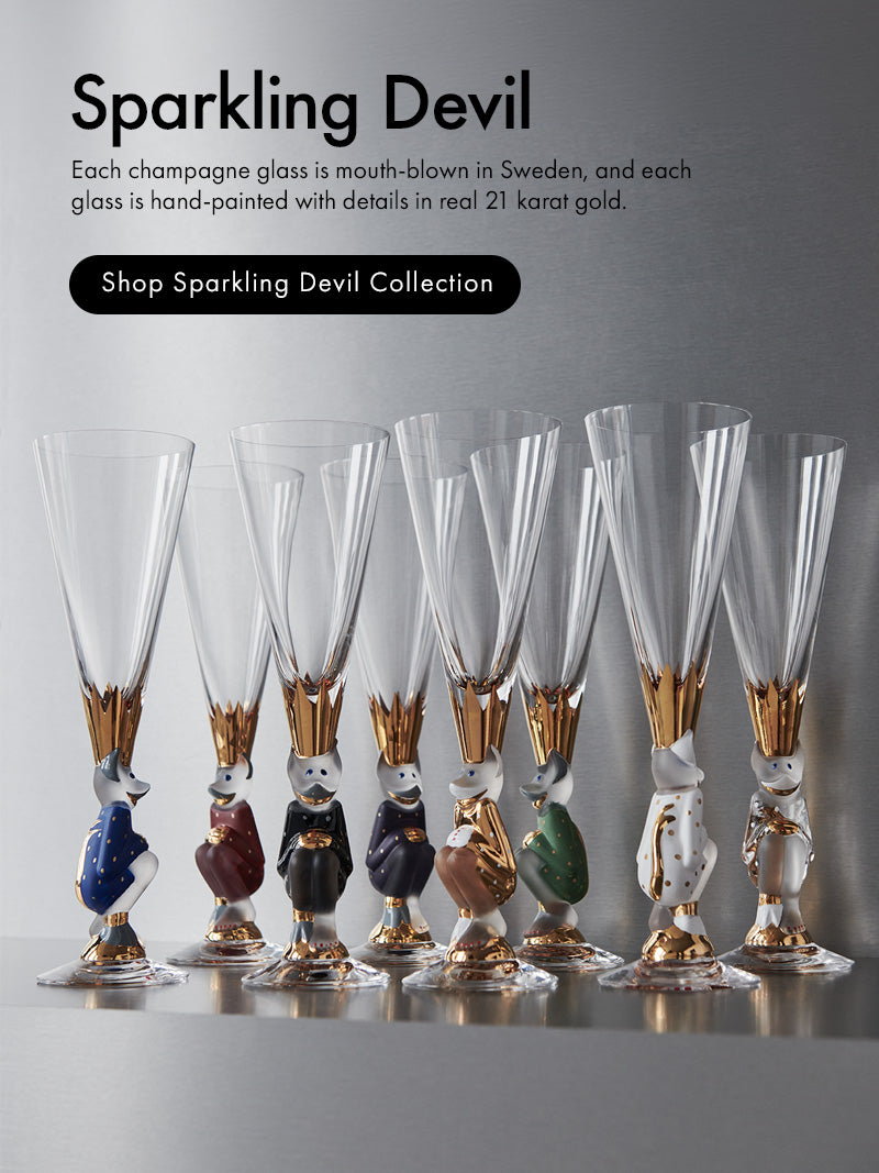 Orrefors | Crystal Barware, Stemware, Serveware & Home Decor