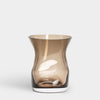Squeeze Smokey Brown Tulip Vase