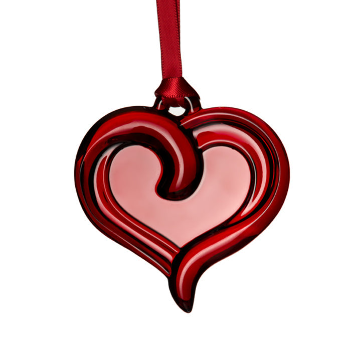 Holly Days Heart Red