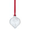 HOLLY DAYS CHRISTMAS BALL CLEAR