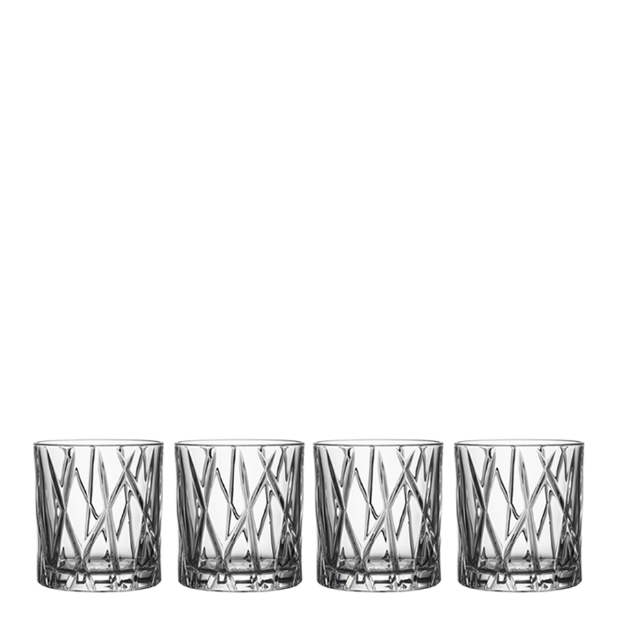 City Old Fashioned Set of 4