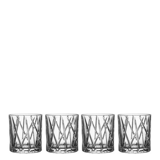 City Old Fashioned Set of 4